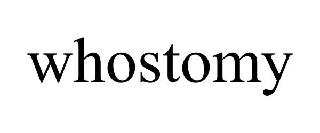 WHOSTOMY