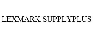 LEXMARK SUPPLYPLUS