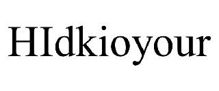 HIDKIOYOUR