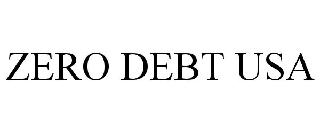 ZERO DEBT USA