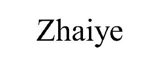 ZHAIYE