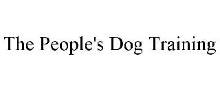 PEOPLE'S DOG TRAINING