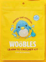 PIERRE THE PENGUIN THE WOOBLES LEARN TO CROCHET KIT FOR BEGINNERS ALL MATERIALS INCLUDED