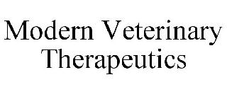 MODERN VETERINARY THERAPEUTICS