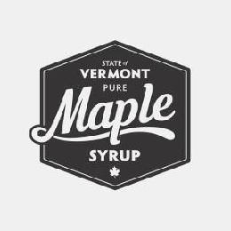 STATE OF VERMONT PURE MAPLE SYRUP