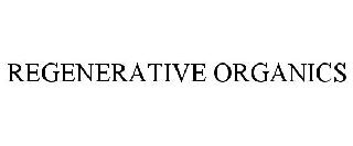 REGENERATIVE ORGANICS