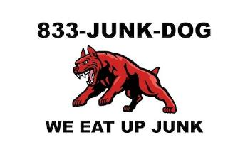 833-JUNK-DOG WE EAT UP JUNK