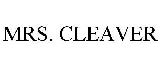 MRS. CLEAVER