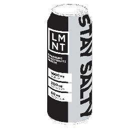 LMNT STAY SALTY SPARKLING ELECTROLYTE WATER 000 MG SODIUM 200 MG POTASSIUM 60 MG MAGNESIUM