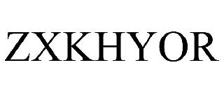 ZXKHYOR