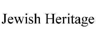 JEWISH HERITAGE
