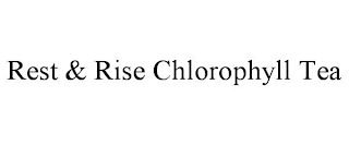REST & RISE CHLOROPHYLL TEA