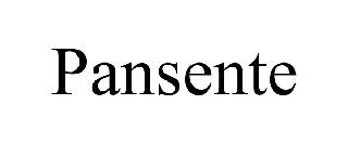 PANSENTE