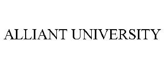 ALLIANT UNIVERSITY