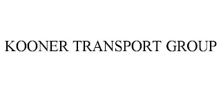 KOONER TRANSPORT GROUP