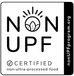 NON UPF, CERTIFIED, NON-ULTRA-PROCESSED FOOD, NONUPFPROGRAM.ORG