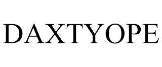 DAXTYOPE