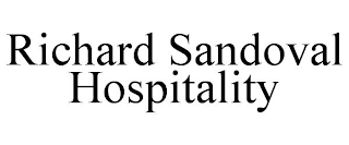 RICHARD SANDOVAL HOSPITALITY