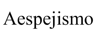 AESPEJISMO