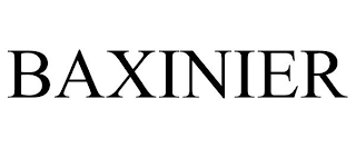BAXINIER