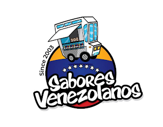 SABORES VENEZOLANOS SINCE 2003 OS