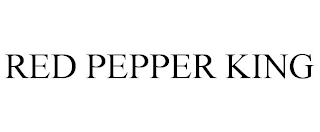 RED PEPPER KING