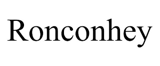 RONCONHEY