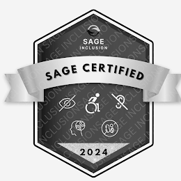 SAGE CERTIFIED; SAGE INCLUSION; YEAR OF CERTIFICATION