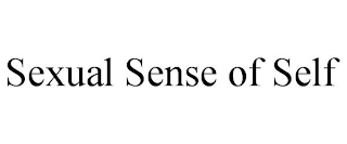 SEXUAL SENSE OF SELF