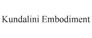 KUNDALINI EMBODIMENT