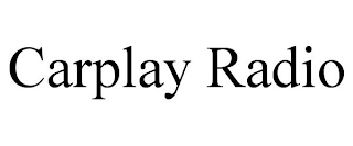 CARPLAY RADIO