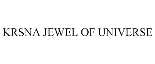 KRSNA JEWEL OF UNIVERSE