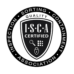 ISCA, CERTIFIED, QUALITY, INSPECTION, SORTING, CONTAINMENT, ASSOCIATION