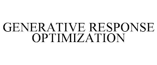 GENERATIVE RESPONSE OPTIMIZATION