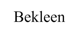 BEKLEEN