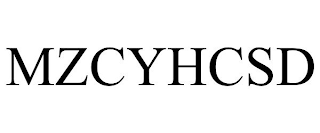 MZCYHCSD