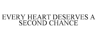 EVERY HEART DESERVES A SECOND CHANCE