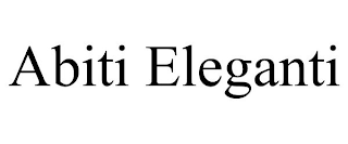 ABITI ELEGANTI