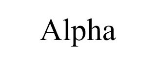 ALPHA