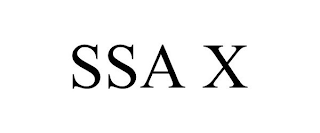 SSA X