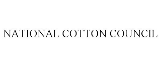 NATIONAL COTTON COUNCIL
