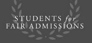 STUDENTS FOR FAIR ADMISSIONS