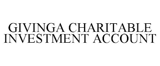 GIVINGA CHARITABLE INVESTMENT ACCOUNT