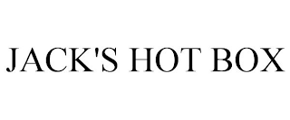 JACK'S HOT BOX