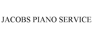 JACOBS PIANO SERVICE