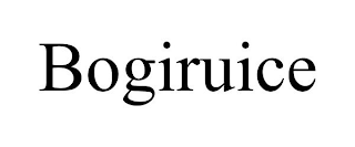 BOGIRUICE