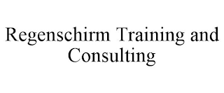 REGENSCHIRM TRAINING AND CONSULTING