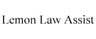 LEMON LAW ASSIST