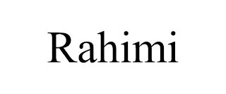 RAHIMI