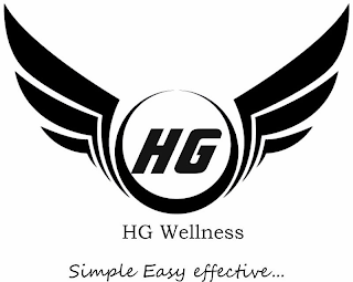 HG HG WELLNESS SIMPLE EASY EFFECTIVE